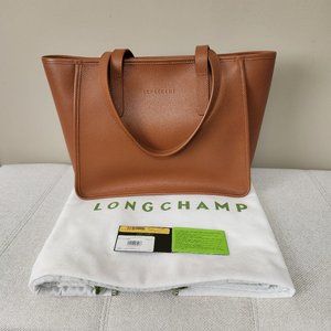 Longchamp Leather Le Foulonne Tote Bag